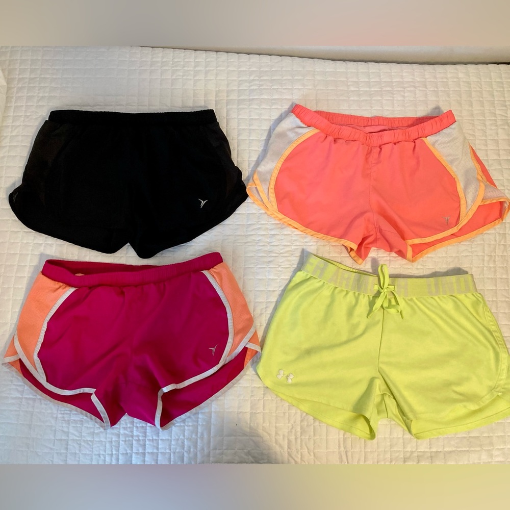 Lot of Under Armour & Old Navy Active Shorts